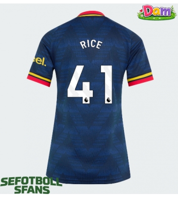 Arsenal Declan Rice #41 Bortatröja Kvinnor 2026-27 Kortärmad